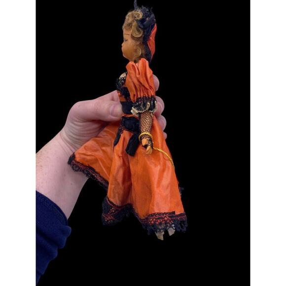 Antique Doll Marie Laure Paris 1930s Souvenir Coquette Lady Petticoat RARE - Picture 10 of 16